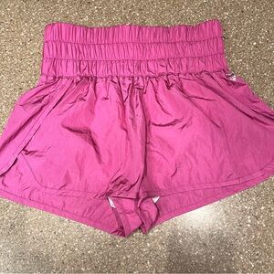 FP Movement Pink Swishy Shorts